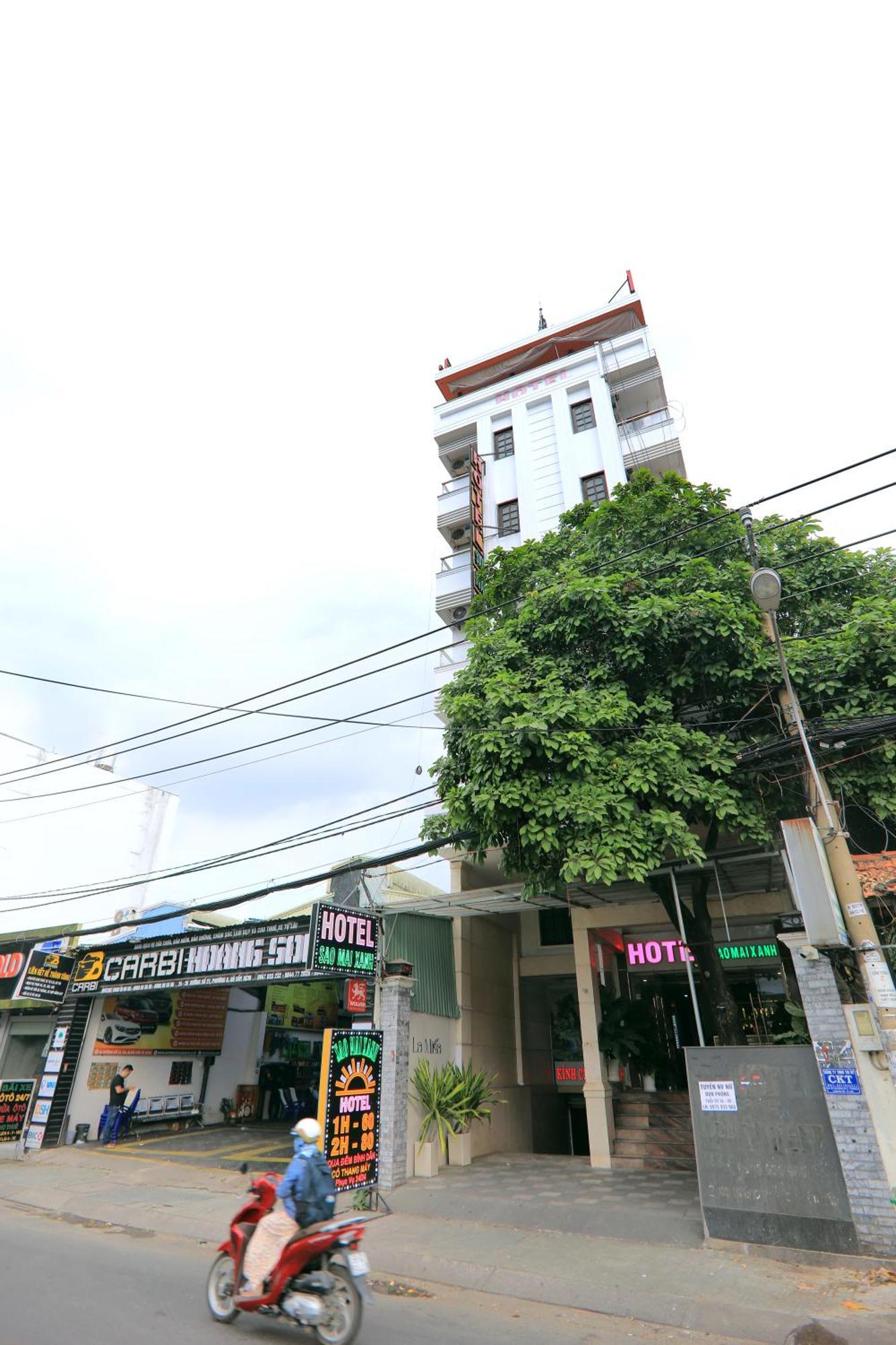 Khach San Sao Mai Xanh - Sao Mai Xanh Hotel Ho Chi Minh-staden Exteriör bild