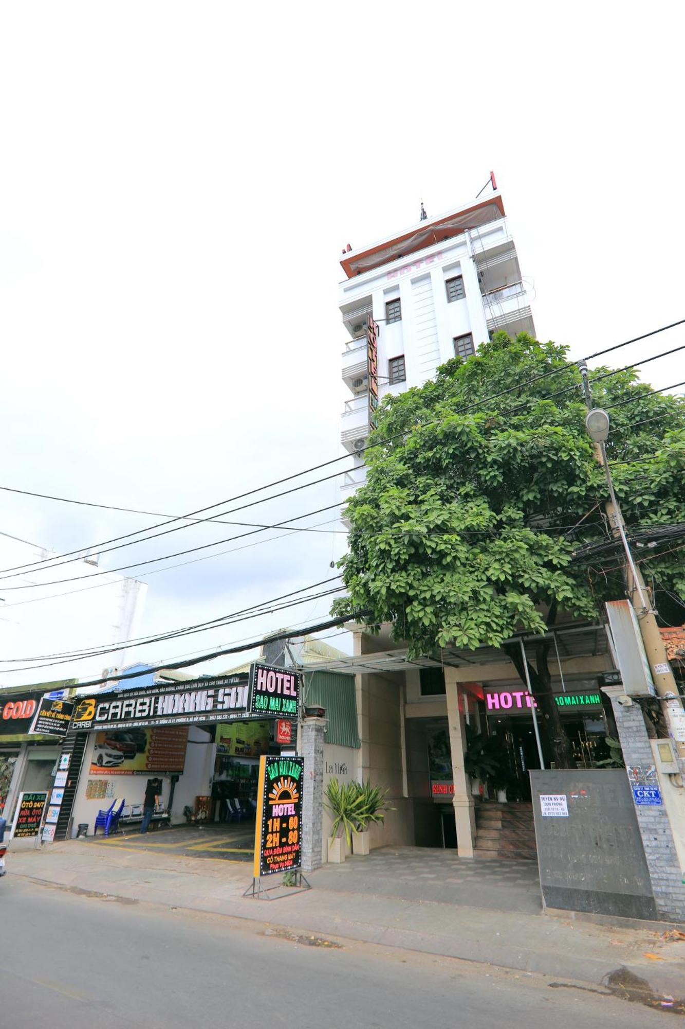 Khach San Sao Mai Xanh - Sao Mai Xanh Hotel Ho Chi Minh-staden Exteriör bild