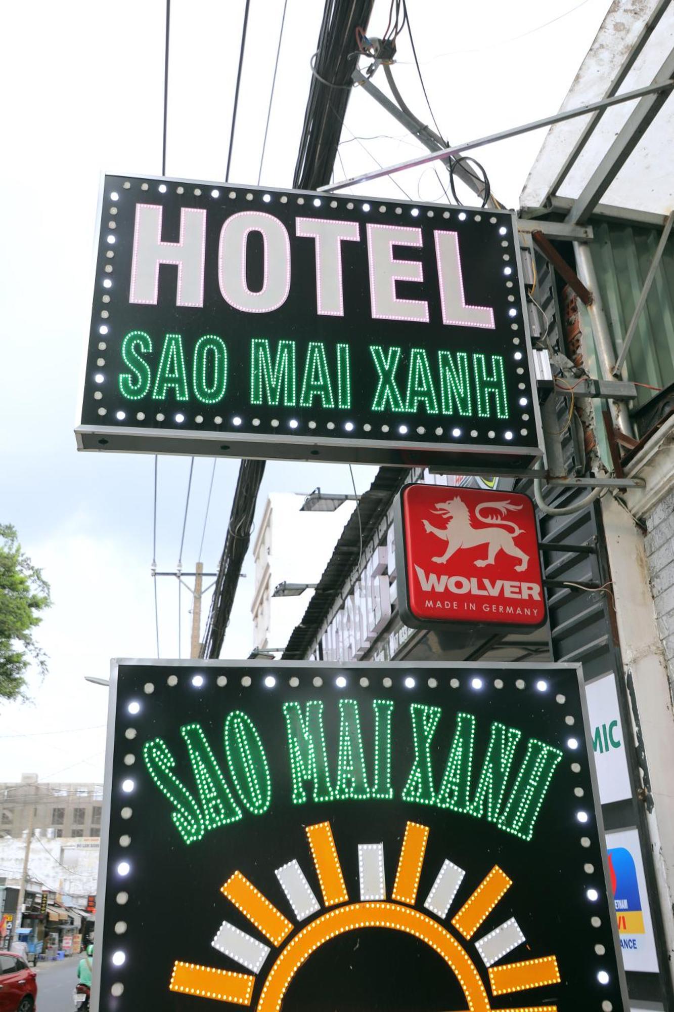 Khach San Sao Mai Xanh - Sao Mai Xanh Hotel Ho Chi Minh-staden Exteriör bild